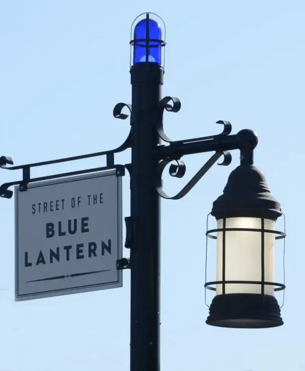The Street of the Blue Lantern in Dana Point
