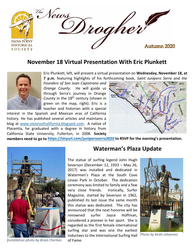 Cover of Drogher: Autumn 2020