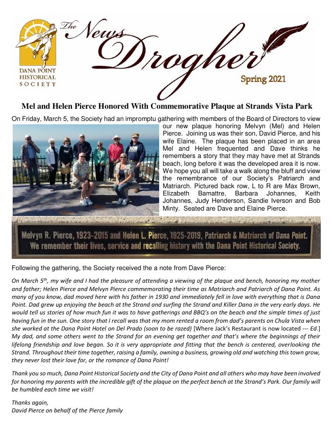 Cover of Drogher: Spring 2021