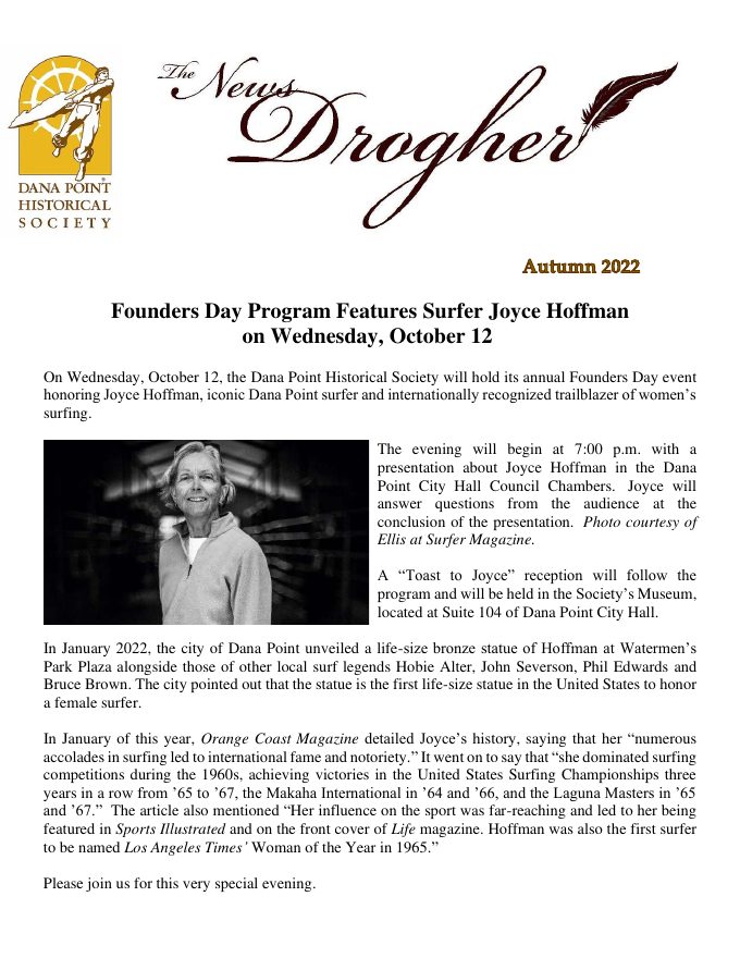 Cover of Drogher: Autumn 2022