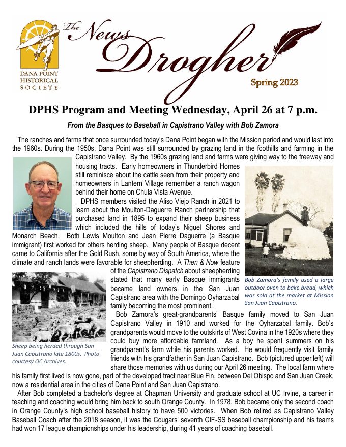 Cover of Drogher: Spring 2023